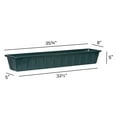 thumbnail image 4 of Root & Vessel Poly-Pro Flower Box / Liner, Black, 36", 4 of 5