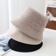 thumbnail image 3 of Sonducket Sombrero de cubo para mujer, Color sólido, playa, portátil, viaje, protección solar, gorra, pesca, senderismo al aire libre, ropa, pescador Sombreros Marrón Sonducket AP013113-04, 3 of 6