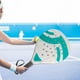 thumbnail image 5 of Raqueta de tenis de playa, pala de tenis, núcleo de espuma ligero, fibra de PC, antideslizante Verde Blanco, 5 of 7