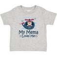 thumbnail image 3 of Inktastic Mema Loves Me Grandson Bear Boys Baby T-Shirt, 3 of 5