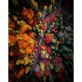 thumbnail image 2 of Razvan 15x18 Black Ornate Wood Framed with Double Matting Museum Art Print Titled - Fall stories, 2 of 4