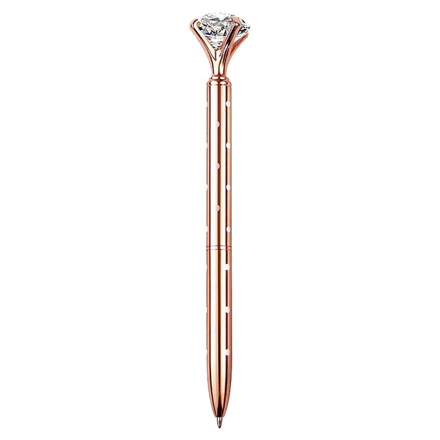 Stylo à Bille avec Embellissement pour Journaling Élégant