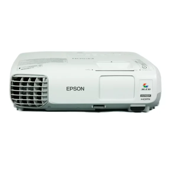 Pre-Owned Epson PowerLite 99W Tri-LCD Projector 3000 ANSI HD 1080i HDMI with Accessories Bundle