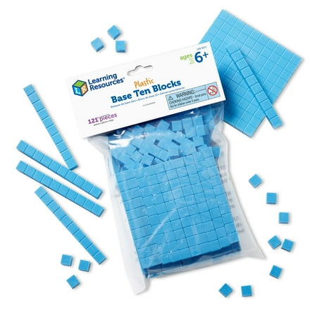 Learning Resources Base Ten Blocks Smart Pack  Classroom Accessories  Early Math Skills  121 Pieces  Ages 6 7 8+ price history on PriceWatchPro