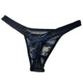 thumbnail image 3 of Naughty Outfits for Men Comfortable Mesh Discoloration G-string Panties Briefs Underwear, 3 of 5