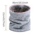 thumbnail image 4 of Utoimkio Winter Neck Gaiters for Women,Neck Warmer Men Women with Thermal Thick Warm Fleece Lined Cold Weather, 4 of 6