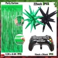 thumbnail image 6 of Pixel Game Birthday Party Decorations for Boys, All in One Gamer Party Decor Kit with Balloons, Backdrop and Table Cover, 6 of 7