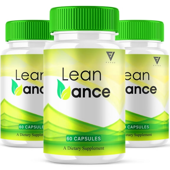 (3 Pack) Lean Vance Health Management, LeanVance Overall Support (180 Capsules)