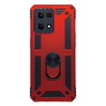 thumbnail image 1 of Funda Uso Rudo Cely Vesmir con Anillo Magnético Para Oppo Reno 7 4G Rojo Más 2 Micas de Cristal, 1 of 5