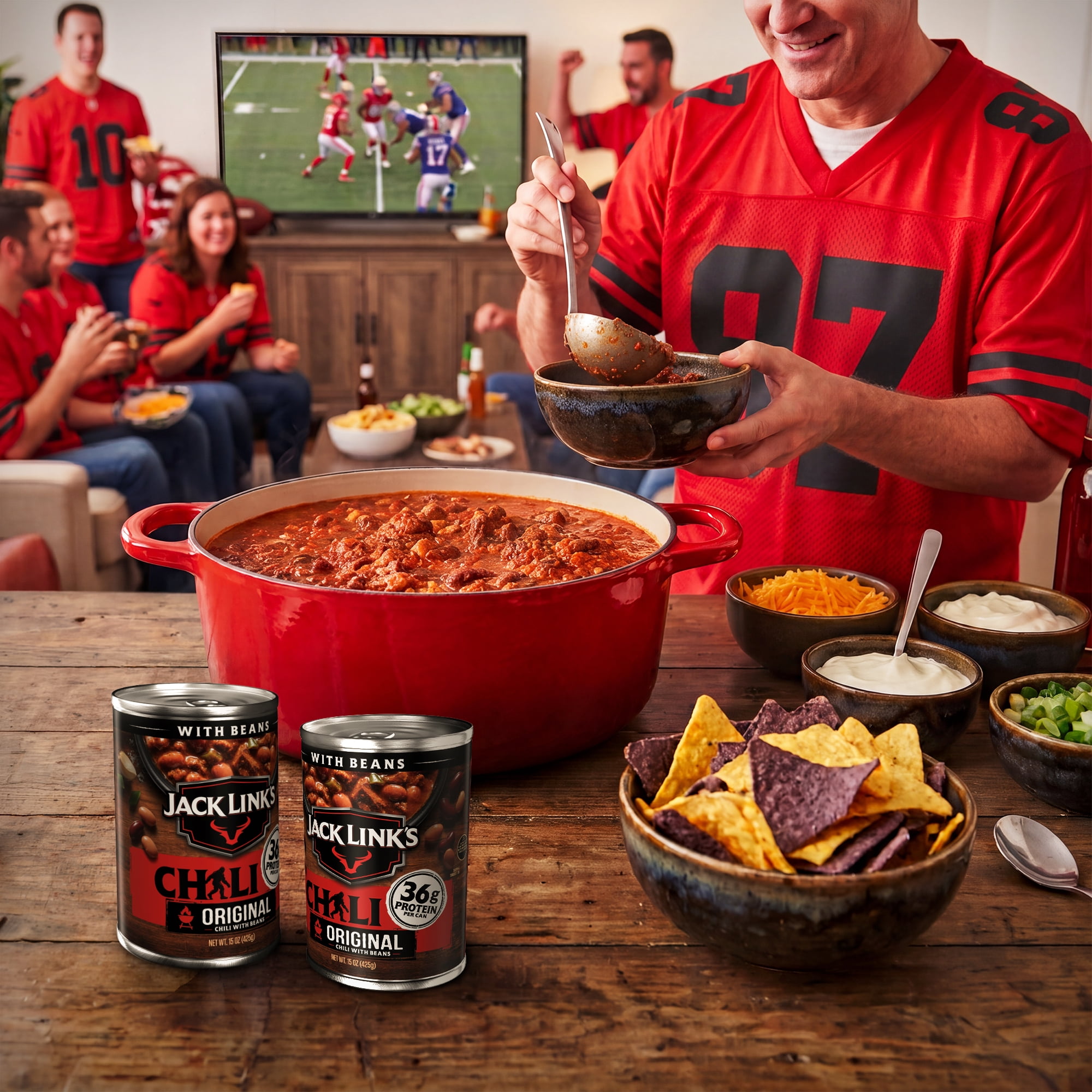 Jack Link's Chili Original Bean Flavor, 15 Ounce