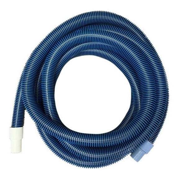 1.5 Inch Diameter x 30' Long Vacuum Hose for In-Ground Swimming Pools with Swivel Cuff