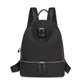 thumbnail image 2 of Minnieouse de tela Oxford para mujer, forro de poliéster portátil, correa doble ajustable de Color sólido, elegante bolso transpirable de moda Mochilas Negro Minnieouse AP012297-02, 2 of 6