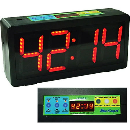 MacGregor® Count Up/Down Multipurpose Timer Clock