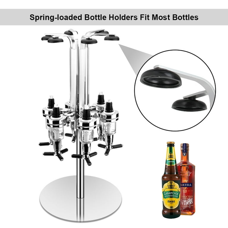 Rotating Bottle Holder, 9 Position, in 7 Colors: 13x4x13 WHD