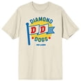 thumbnail image 4 of Ted Lasso Diamond Dogs Flag Men's Natural Graphic Tee-Medium, 4 of 6