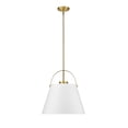 thumbnail image 6 of Z Lite 621-7L-MB-PN 56 in. Neutra 7 Light Matte Black & Polished Nickel Ceiling Light, 6 of 8