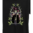 thumbnail image 3 of Disney Princess - Sleeping Beauty Floral Maleficent -  Women's Short Sleeve Graphic T-Shirt, 3 of 5