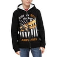 thumbnail image 3 of Chririnla Vintage Us Flag Airplanes Youth Athletic Top Zip Up Hoodie Long Sleeve with Pockets Lightweight Sports Jacket Boys Size 14-16, 3 of 7