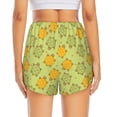 thumbnail image 2 of Lsque Cute Turtle Printed Women's Running Shorts with Liner Pockets,Elastic Quick Dry Workout Athletic Gym Yoga Shorts,Womens High Waist Shorts-Small, 2 of 9