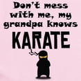 thumbnail image 2 of CafePress - My Grandpa Knows Karate Body Suit - Baby Light Bodysuit, Size Newborn - 24 Months, 2 of 4