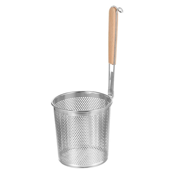 PTOOTP Fine Mesh Sieve with Handle Noodle Strainer for Water Filtering 1Set