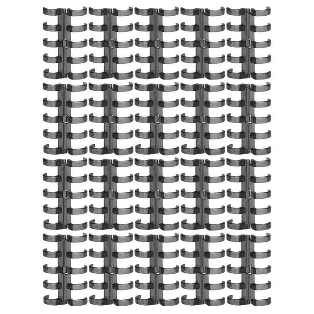 Anillos de encuadernación con capacidad para 60 hojas de papel, grosor de encuadernación de 11 mm, escritura libre, fácil uso, suministros de oficina, negro transparente