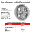 thumbnail image 2 of Base para Medidor IUSA 5 Terminales Gris, 2 of 2