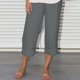 thumbnail image 1 of WILLBEST Pantalones Casuales para Mujer, Leggings Cómodos con Estampado Sólido y Cintura Elástica para Uso Diario y Actividad Física. Extra Grande, 1 of 5