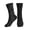 3 Black, variant on Mens Crew Socks Womens Cheetah Black Leopard Workout Training Athletic Socks