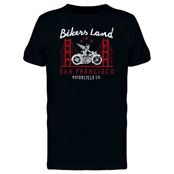 Bikers Land San Francisco Tee Men's -Image by Shutterstock
