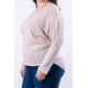 thumbnail image 5 of Blusa manga murcielago Roman Fashion /Tallas Extras, 8848 (Beige) beige 42, 5 of 6