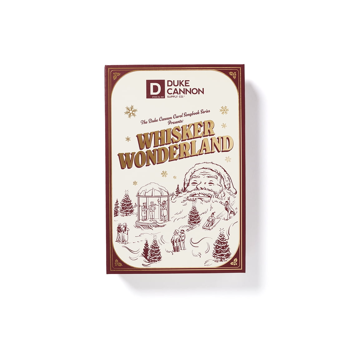 Duke Cannon Whisker Wonderland Holiday Gift Set, Beard Care Gift Set for Men, 2 Pieces