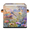 Multicolor 3, variant on CURLYOOT Spring Dragonfly Wtaercolor 11 x 11 Inch Cube Storage Bin, Fabric Storage Cube Foldable Basket with Leather Handles, Organizer Basket for Closet Shelves