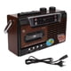 thumbnail image 1 of Reproductor de Cassette Radio AM FM señal fuerte soporte silencioso tarjeta de almacenamiento y grabadora de reproductor de Cassette portátil USB enchufe UE 220V, 1 of 5