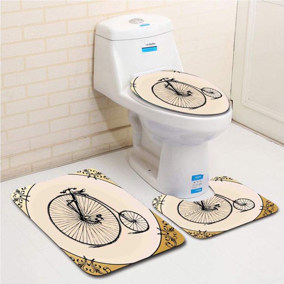 Round Toilet Lid Covers