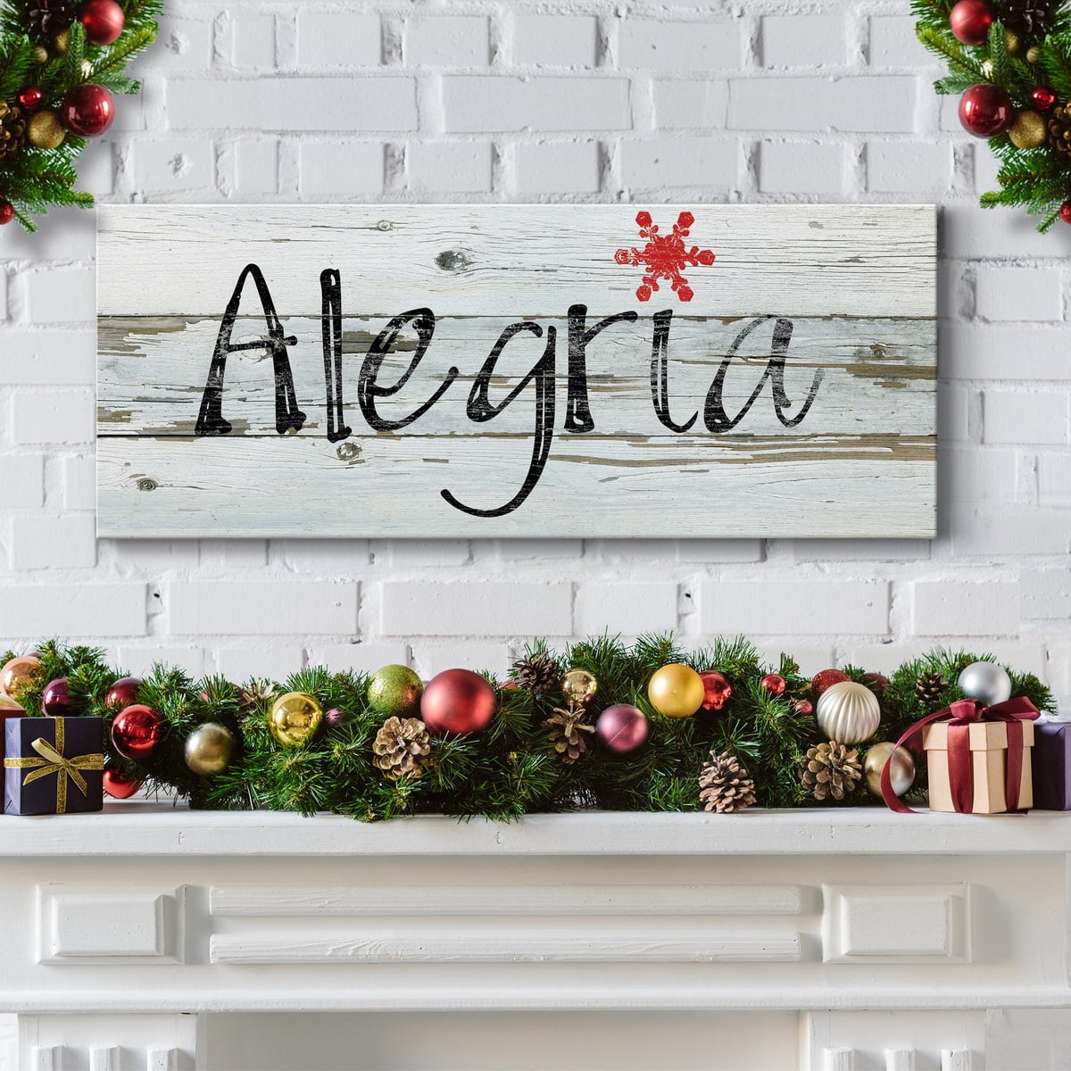 Alegria Premium Gallery Wrapped Canvas - Ready to Hang