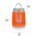 thumbnail image 2 of Lámpara Portátil Naiovety Impermeable con batería Indicador Colgador Camping USB Recargable, 2 of 6