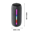 thumbnail image 3 of Altavoces Portátiles Bluetooth Y Inalámbricos Altavoz Bluetooth, Altavoz Inalámbrico, Tarjeta de Alto Volumen, Subwoofer, Teléfono de Casa, Ordenador, Audio de Escritorio, 3 of 4