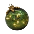 thumbnail image 4 of Adorno de bola navideña para árbol de Navidad, decoración colgante para escritorio, decoración LED navideña Verde, 4 of 9