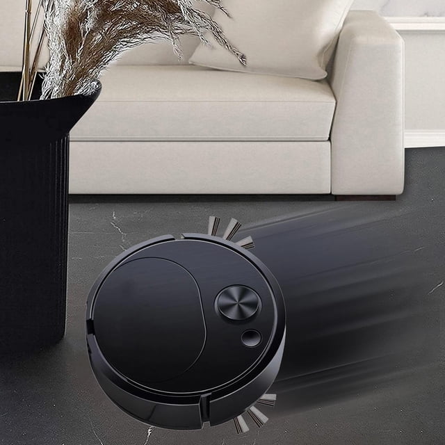 Robot aspirador doméstico, barredora de limpieza , aspiradora eléctrica para limpieza de habitaciones, Robot aspirador para suelos Baoblaze Aspirador de piso