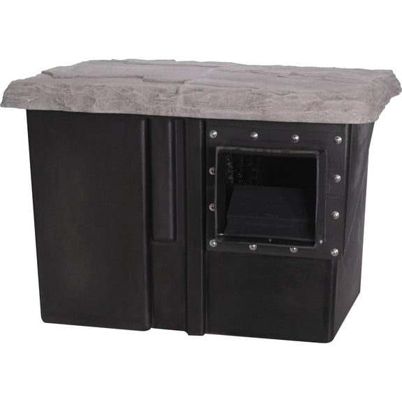 EasyPro Pond Products PS1FB 6000 GPH Pond Skimmer with Filter Brushes, Small