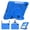 Blue, variant on Rugged Protective Case for Apple iPad A16 11th/10th Gen/ iPad Air 11 Inch M5 M4 M3 2026/2025/2024/ Air 5th 4th Gen 10.9"/ iPad Pro 11 Inch M5 M4 2025/2024/2022/2021/2020/2018, with Shoulder Strap