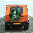 thumbnail image 6 of Yiaed St Patrick's day Print Tire Wheel Cover, tire covers for trailers,rv wheel covers,rv tire covers, camper tire covers,tire covers for cars-16 inch, 6 of 6