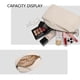 thumbnail image 4 of Bolsa organizadora YONBEN Bolsa de cosméticos ligera para mujer, 4 of 9