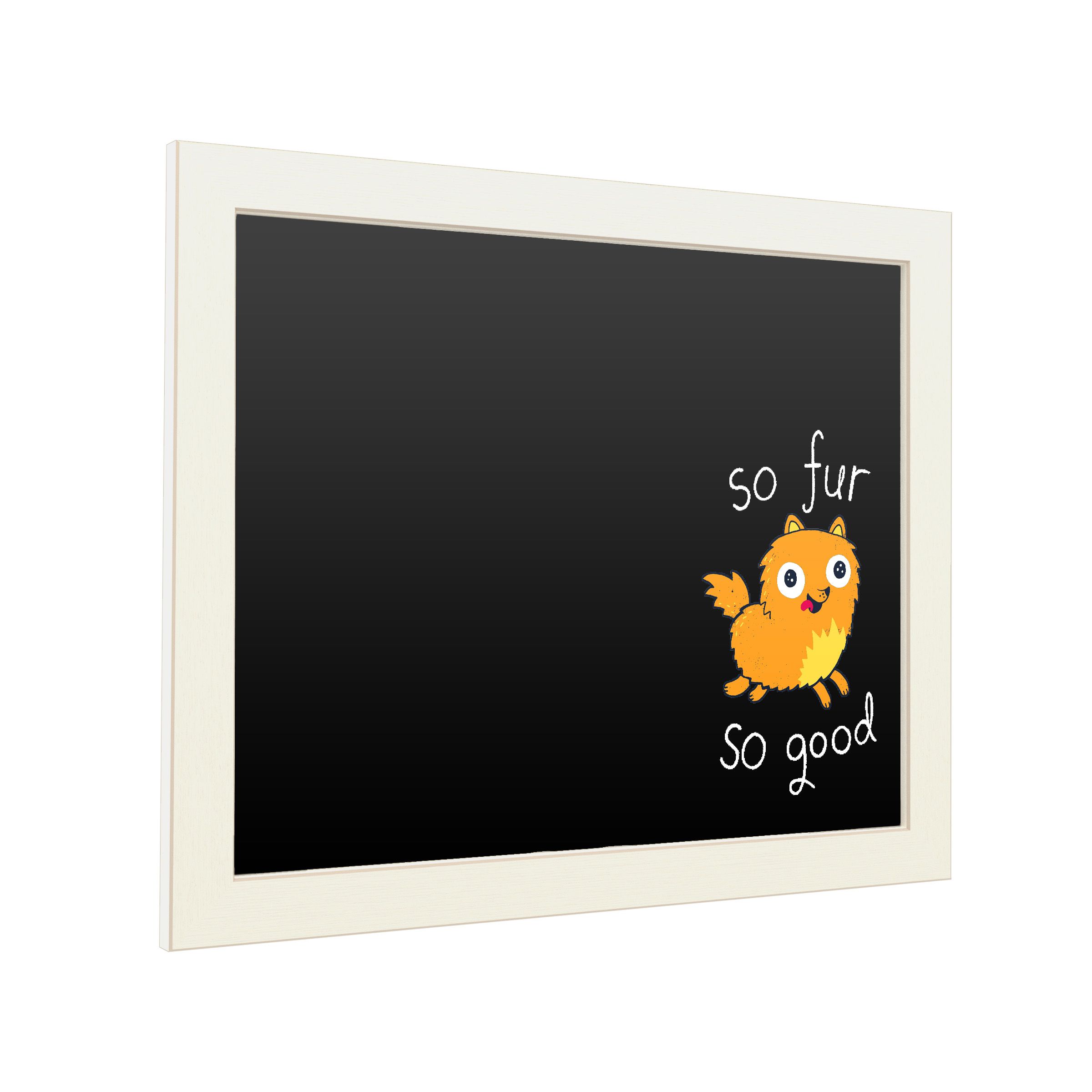 Trademark Fine Art 'So Fur So Good' Chalkboard by Michael Buxton