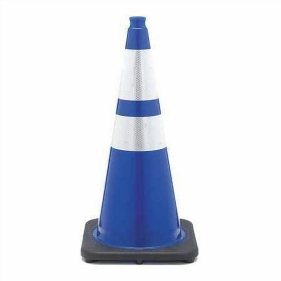 Traffic Cone, 7 lb., Blue Cone Color