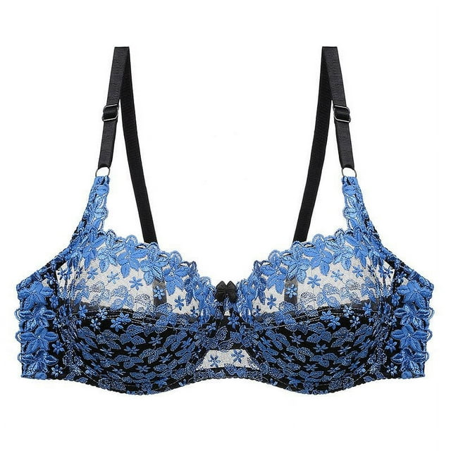 Plus Size Underwired Comfort Permeable Support Lace Breathable High Quality Lining Bra For Woman New