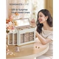 thumbnail image 2 of Joyero SONGMICS HOME, vertical, grande, con ventanas de cristal, 2 of 9