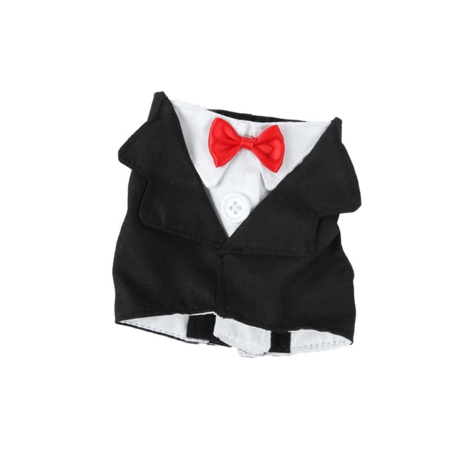 Loros Traje Uniforme Accesorios para pájaros Palomas Animales pequeños Ropa Lavable Cosplay Pájaros Ropa para Guacamayo Boda africana , P 14x16x8cm Fernando disfraz de pájaro