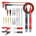 thumbnail image 2 of Dalazy 22 Pieces Multimeter Cable Set 20A Universal Meter Test Tools Silicone Brass Battery Circuit Supplies, 2 of 8